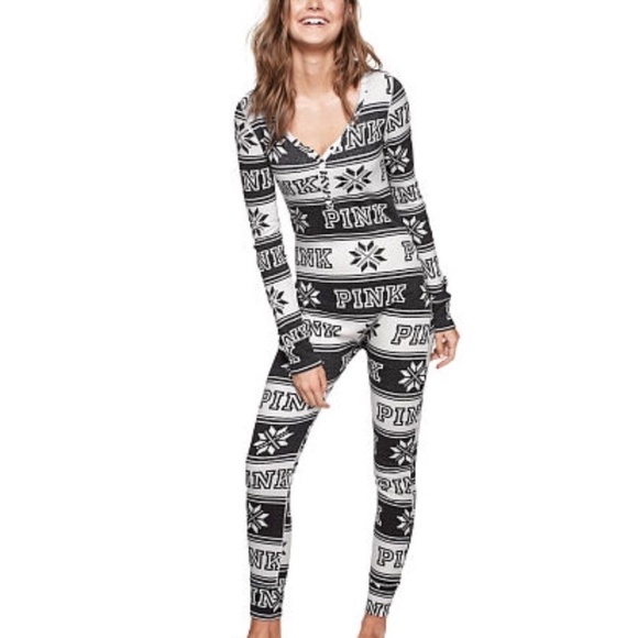 victoria secret thermal onesie